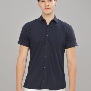 PR3 Shirts 004 – Navy || Half Sleeve Shirt