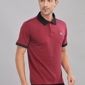 PR34 ||Maroon|| 100% Cotton Polo T-Shirt