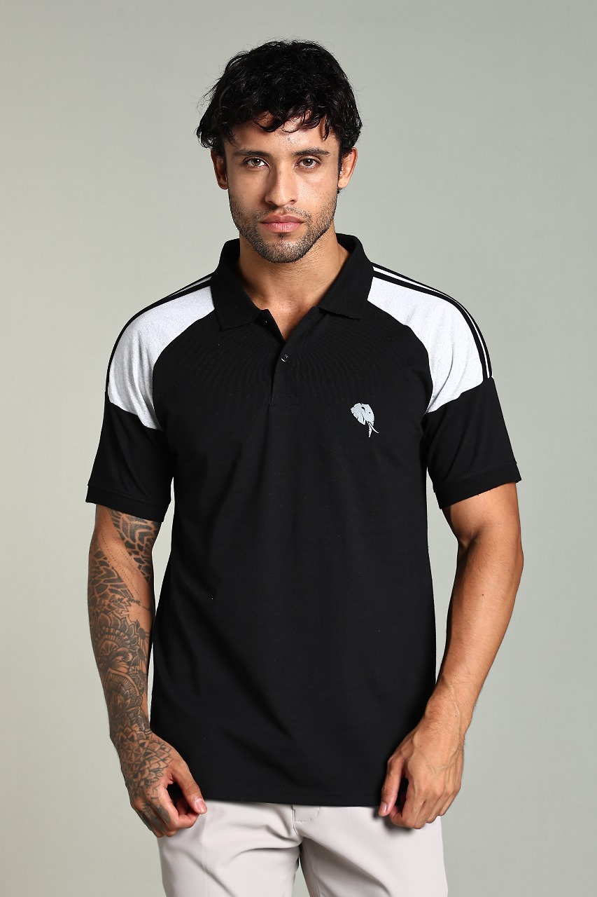 PR43 || BLACK || 100% Cotton T-Shirt