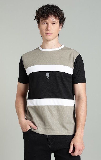 RHSOO2 ||Olive|| Round Neck Half Sleeve