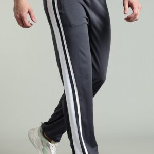 TP003 ||DARK GREY WHITE||Track Pant