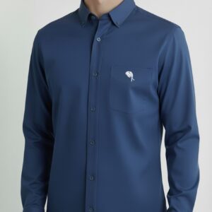 LS 003 ||AIRFORCE BLUE|| Full Sleeve Shirt