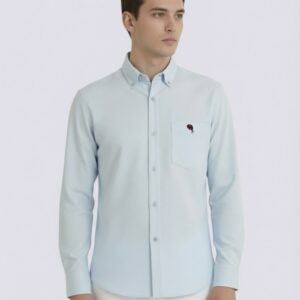 LS 003 ||ICE BLUE|| Full Sleeve Shirt
