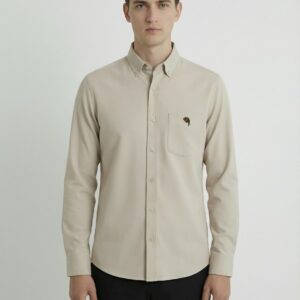 LS 003 ||SANDY GREY|| Full Sleeve Shirt