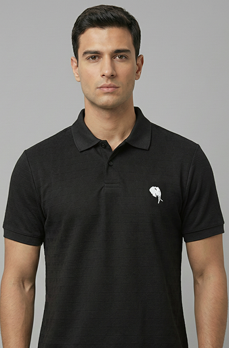 PR45 ||Black|| 100% Cotton T-Shirt