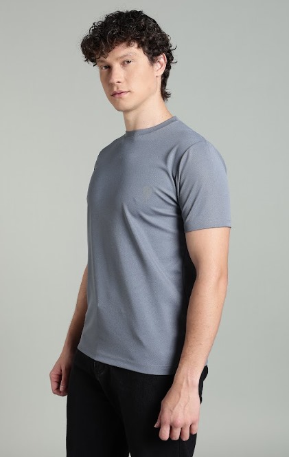 RHSO2 ||LIGHT GREY|| Round Neck Half Sleeve -CS