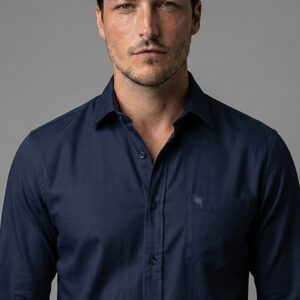 LS004 || NAVY|| Full Sleeve Shirt