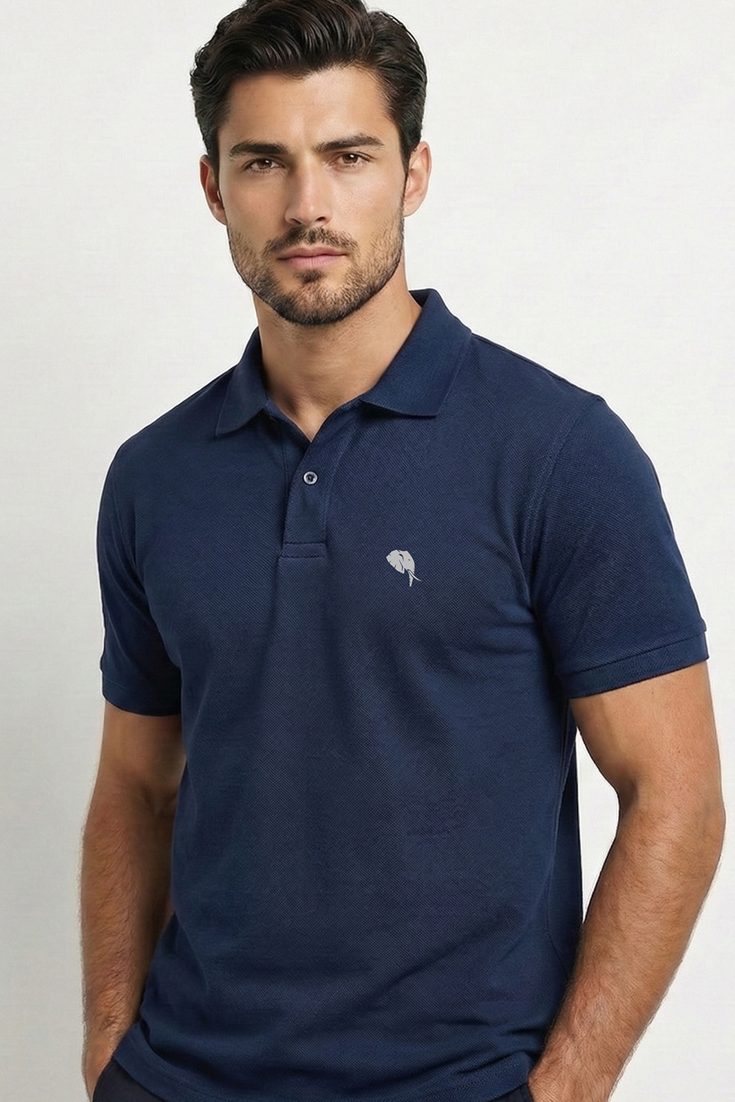 PR46 ||NAVY|| 100% Cotton T-Shirt