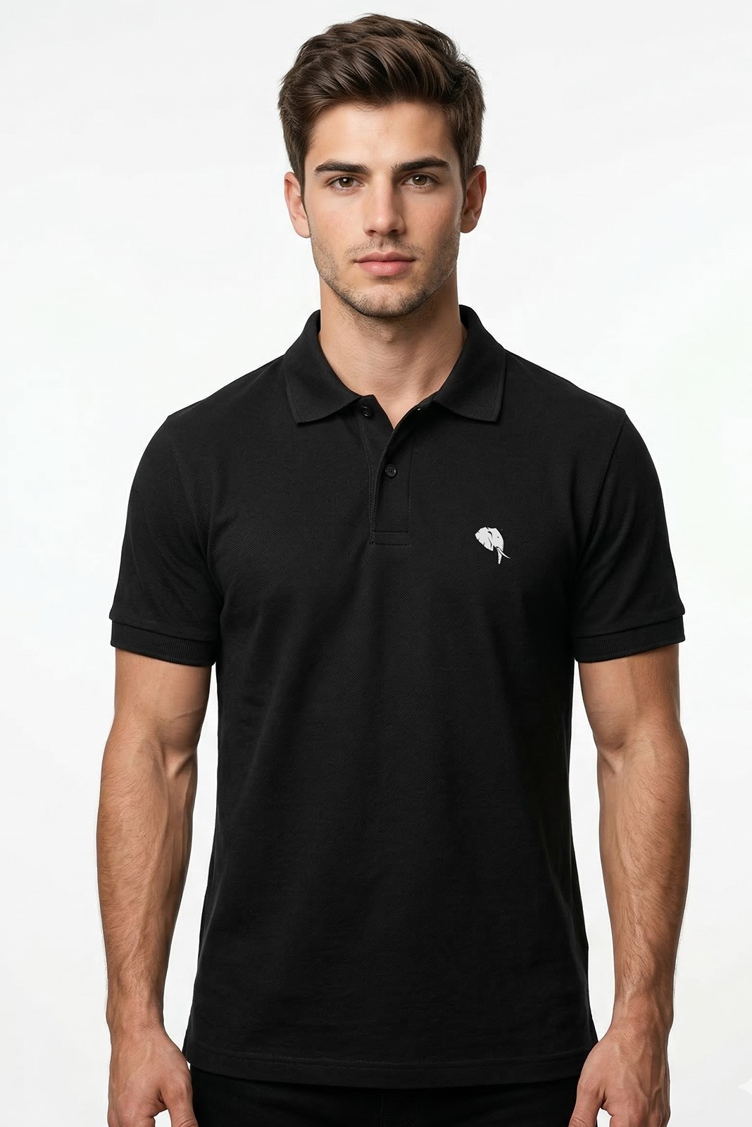 PR48 ||BLACK|| 100% Cotton T-Shirt