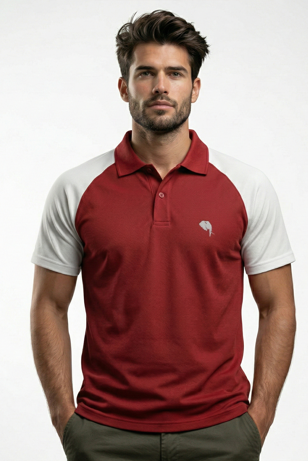 PR3 SS 007A || MAROON|| 100% Cotton Polo T-Shirt
