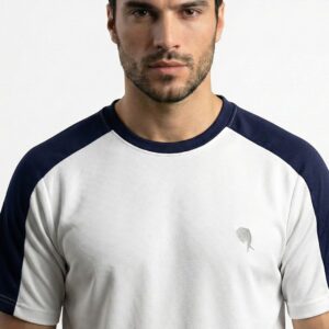 RHSO03||WHITE|| Round Neck Half Sleeve