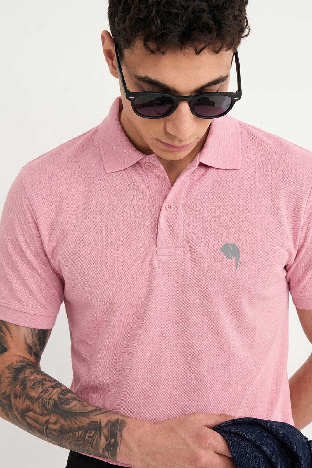 PR3 SS 008 B || PINK|| 100% Cotton Polo T-Shirt